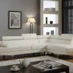 U7101 WHITE SECTIONAL